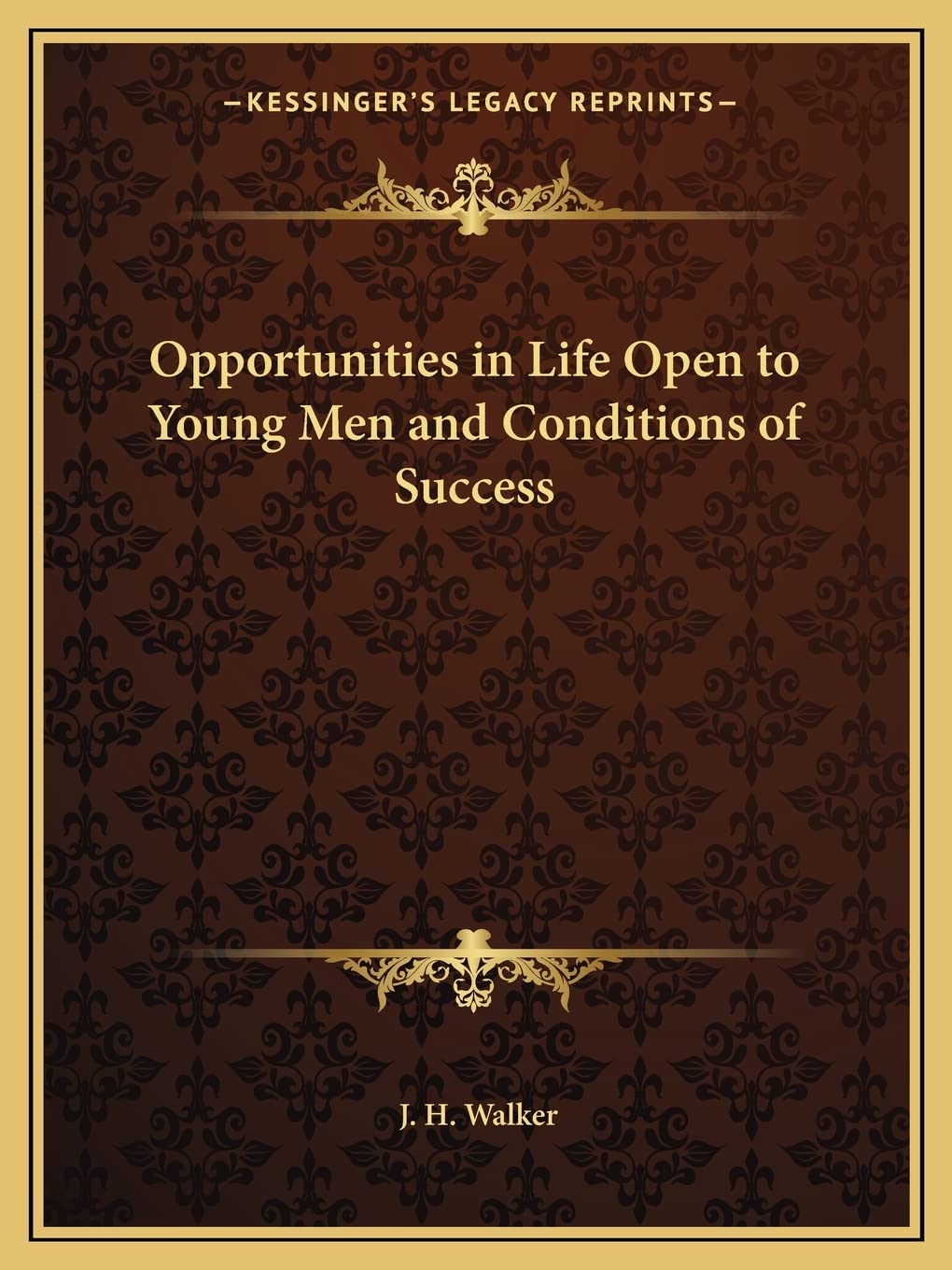 Opportunities in Life Open to Young Men and Conditions of Success Contemporary literature