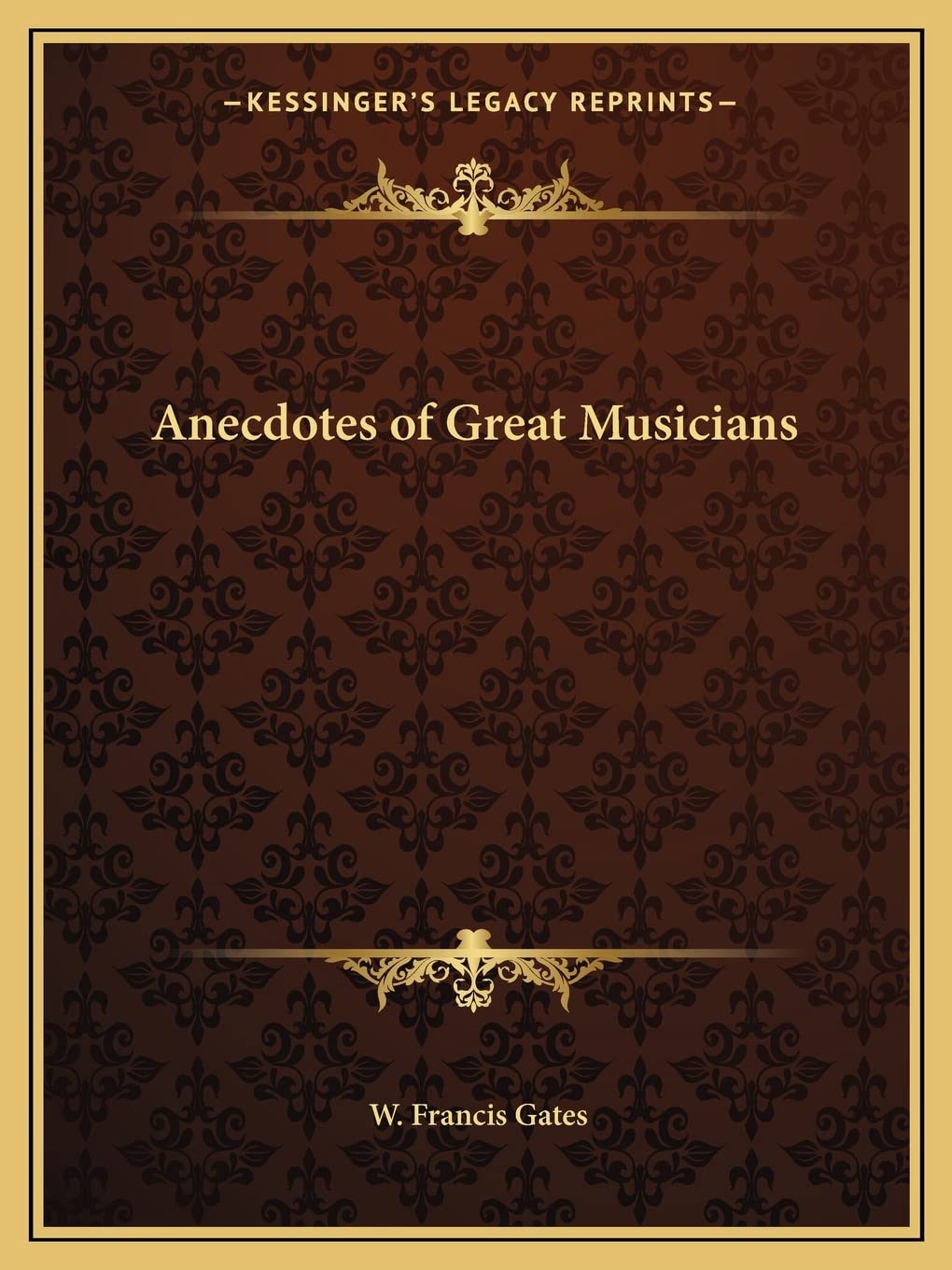 Anecdotes of Great Musicians Contemporary literature