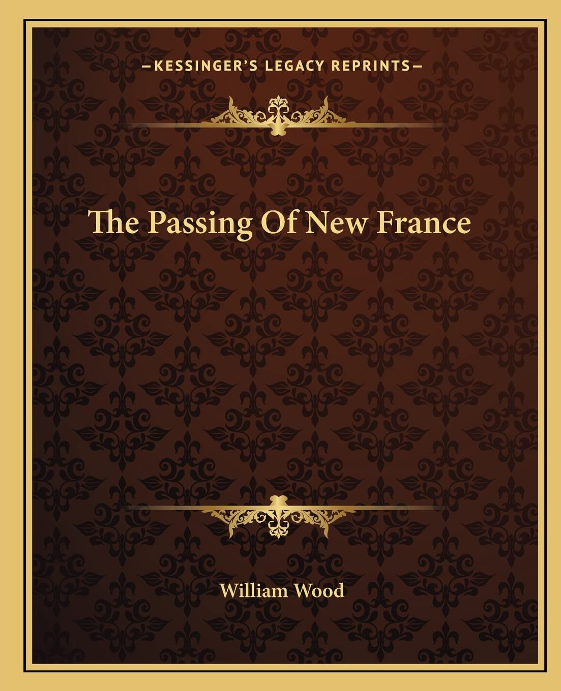 The Passing Of New France Contemporary literature