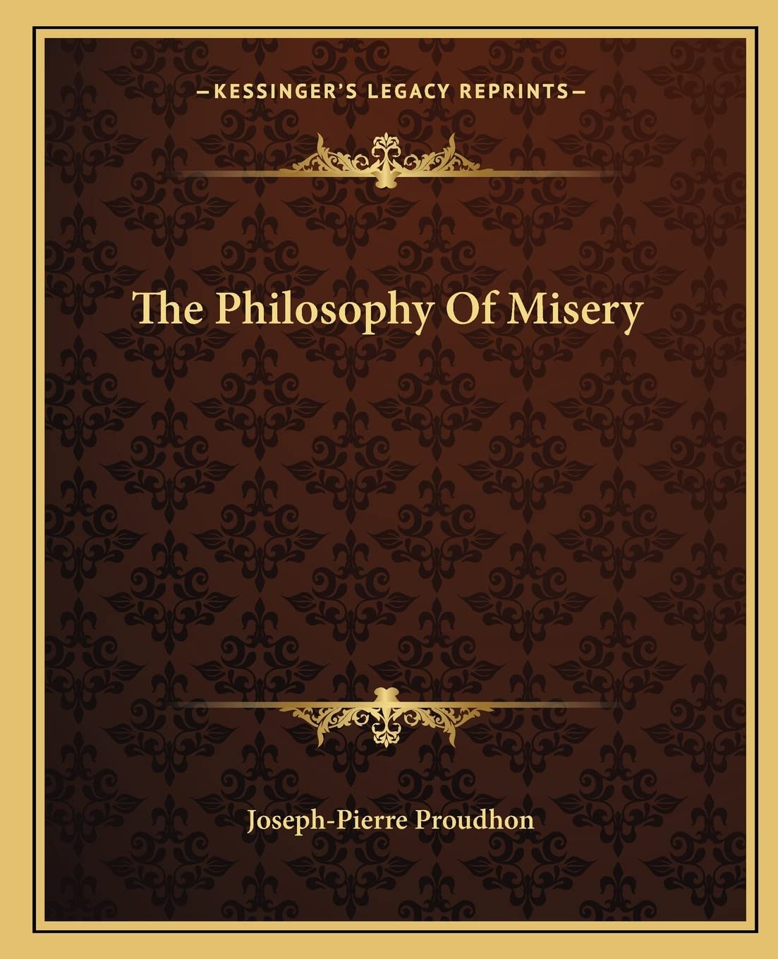 The Philosophy Of Misery Philosophy