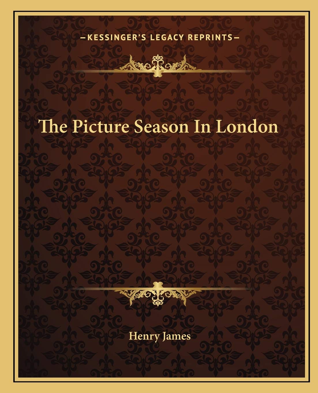 The Picture Season In London Contemporary literature