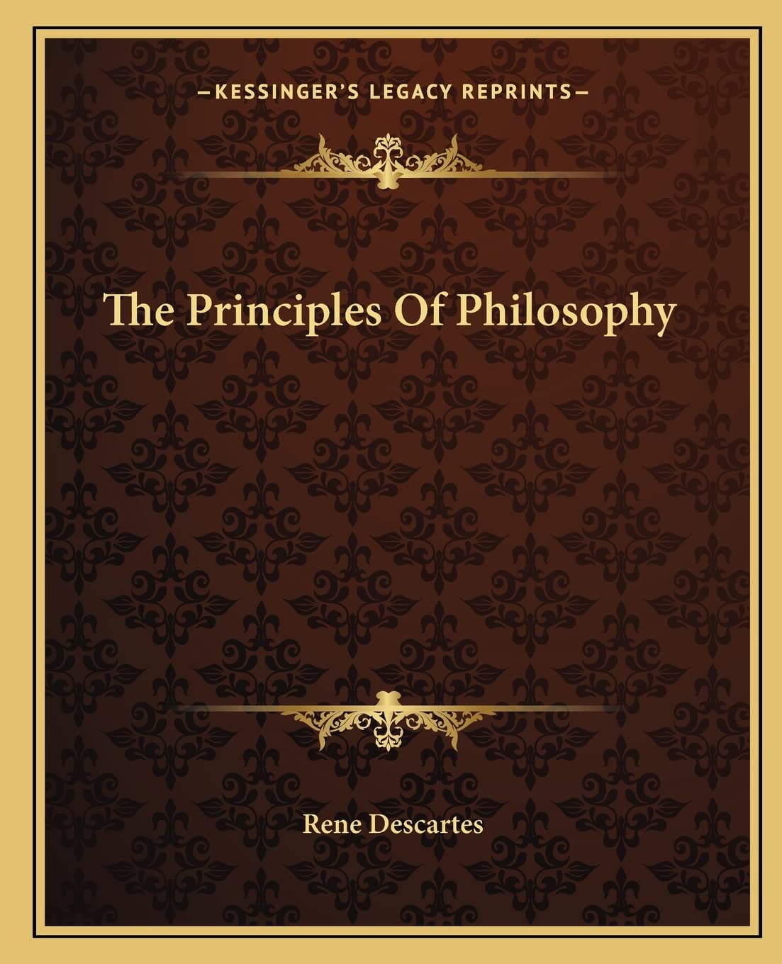 The Principles Of Philosophy Philosophy