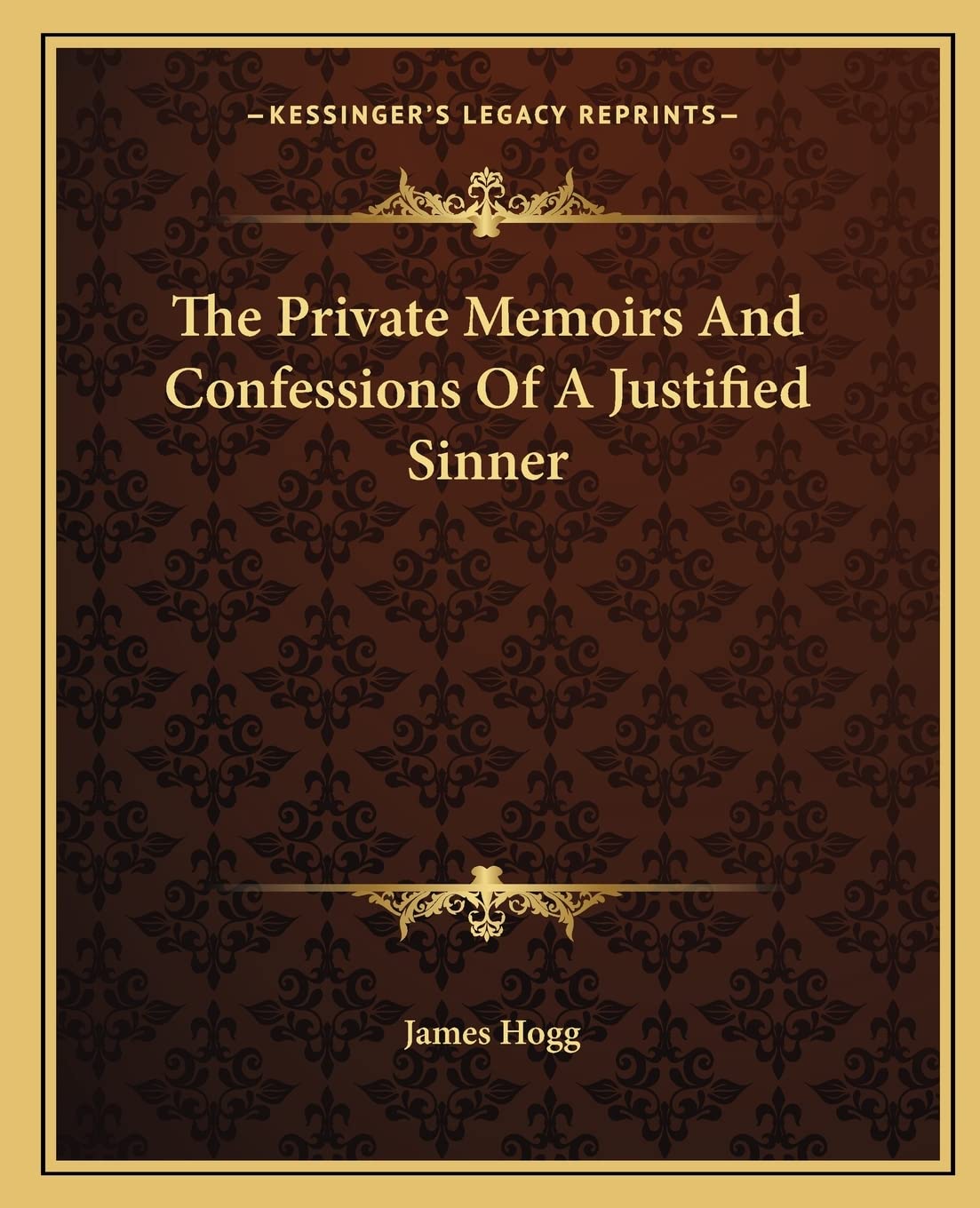 The Private Memoirs And Confessions Of A Justified Sinner Contemporary literature