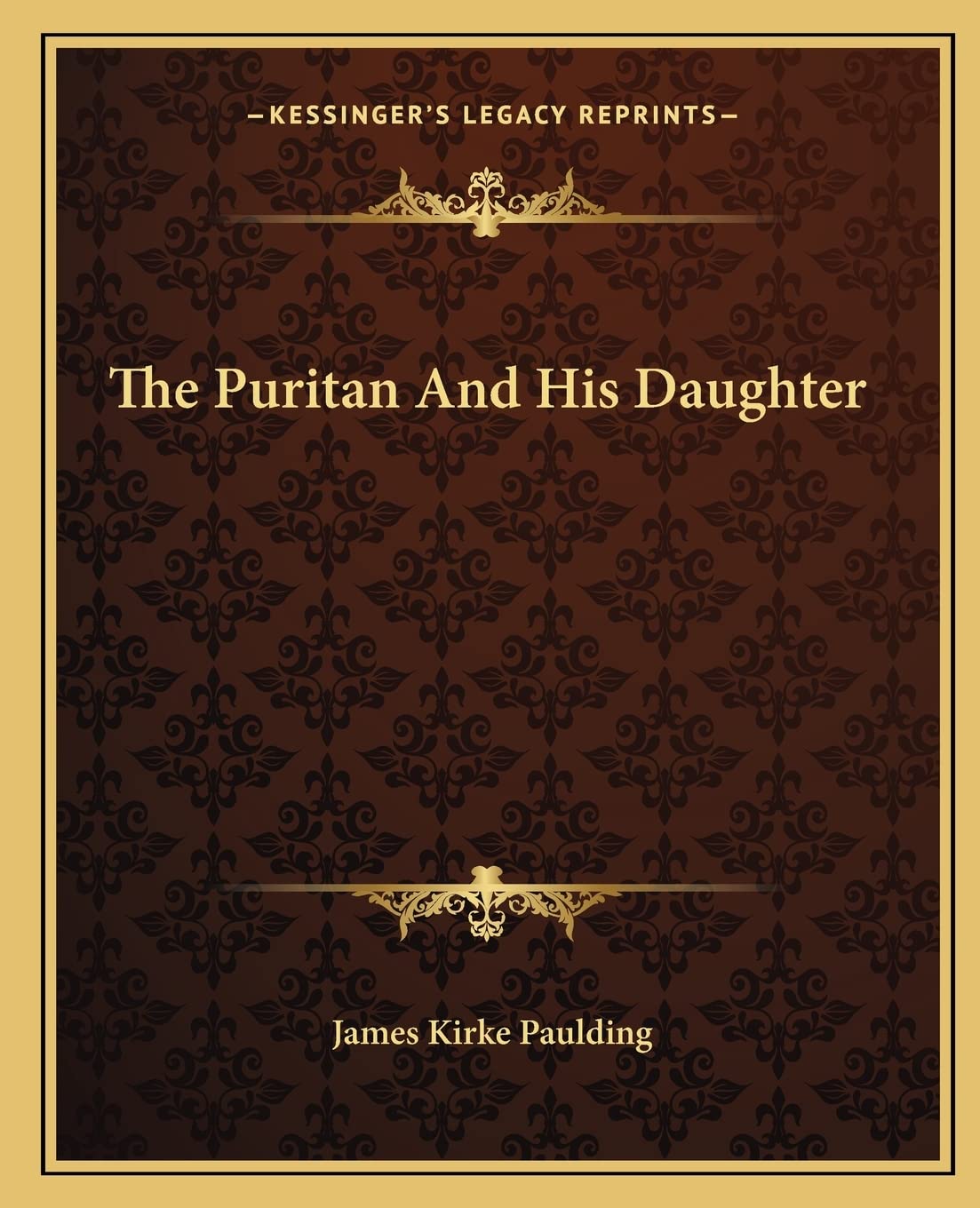 The Puritan And His Daughter Contemporary literature