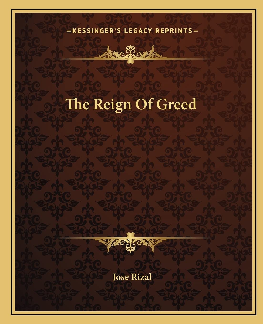 The Reign Of Greed Contemporary literature