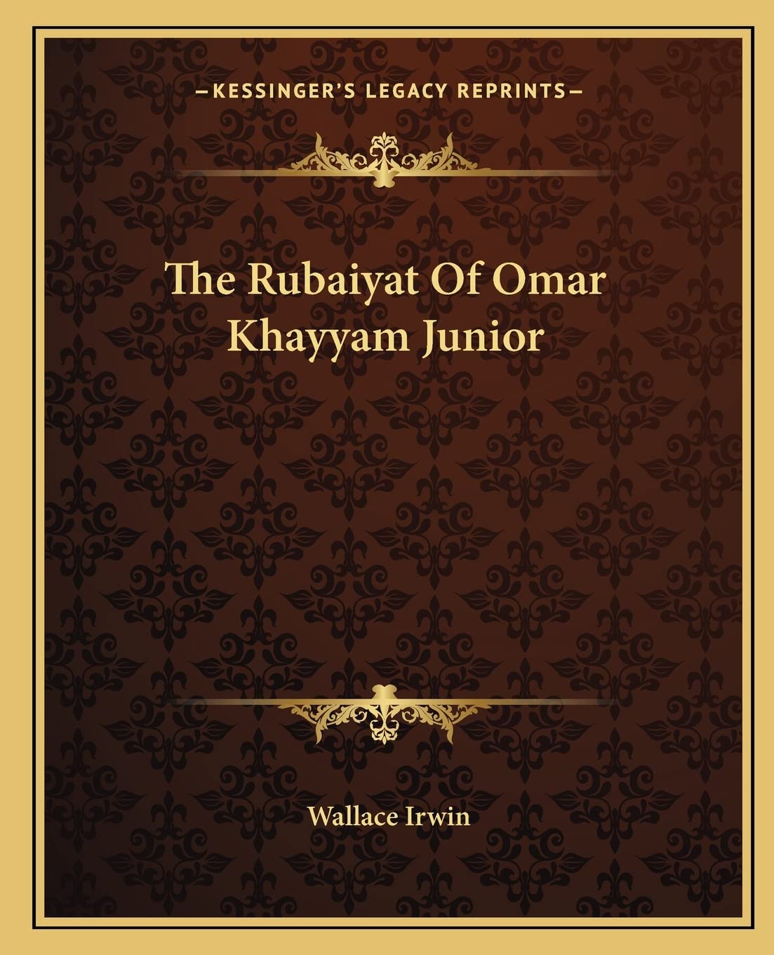 The Rubaiyat Of Omar Khayyam Junior Contemporary literature
