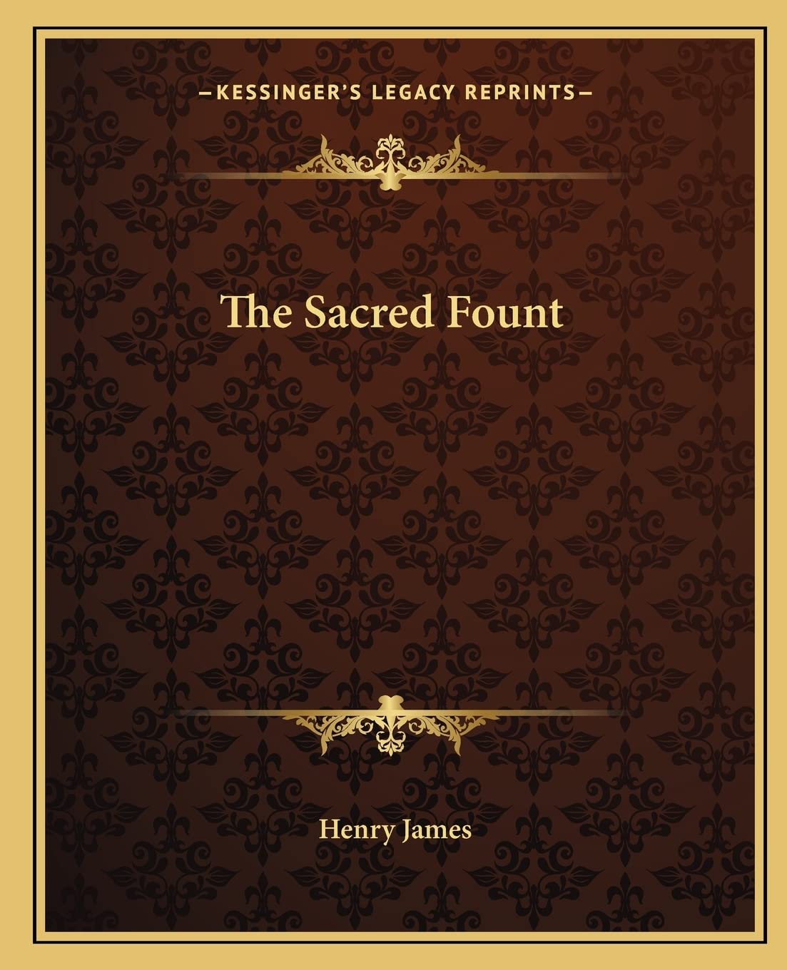 The Sacred Fount Contemporary literature