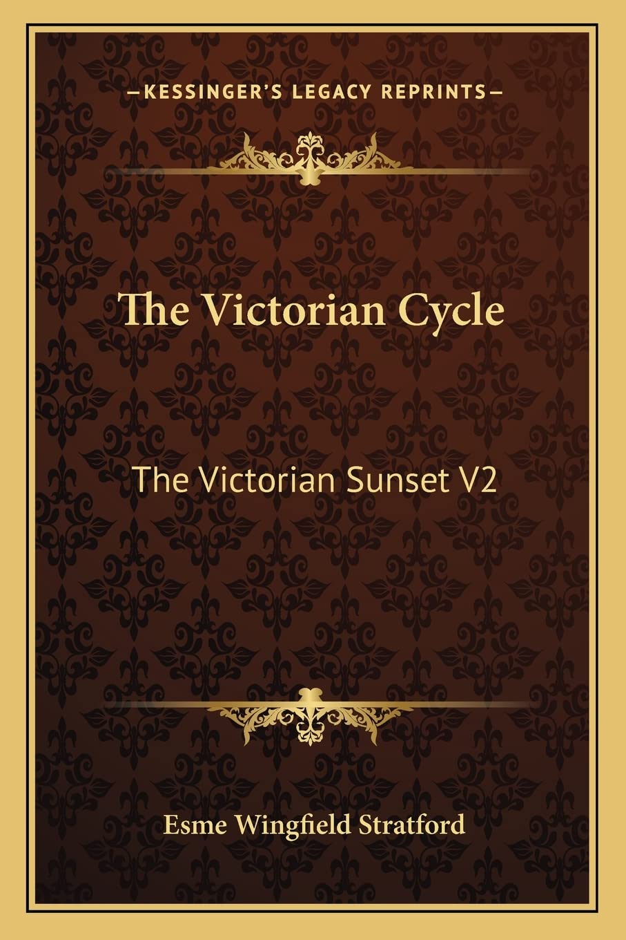 The Victorian Cycle: The Victorian Sunset V2 Contemporary literature