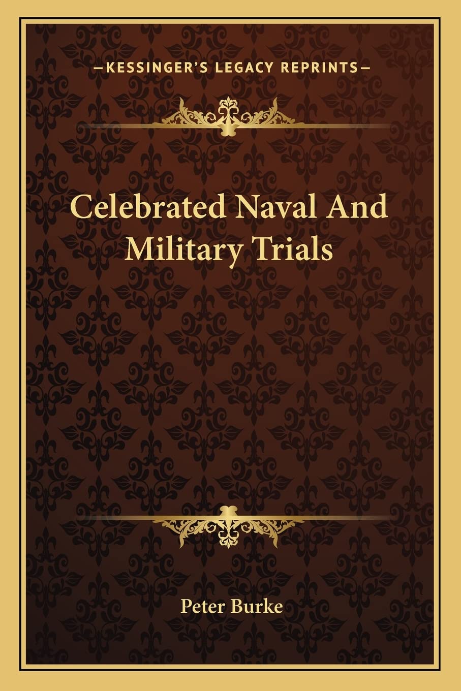 Celebrated Naval And Military Trials Law