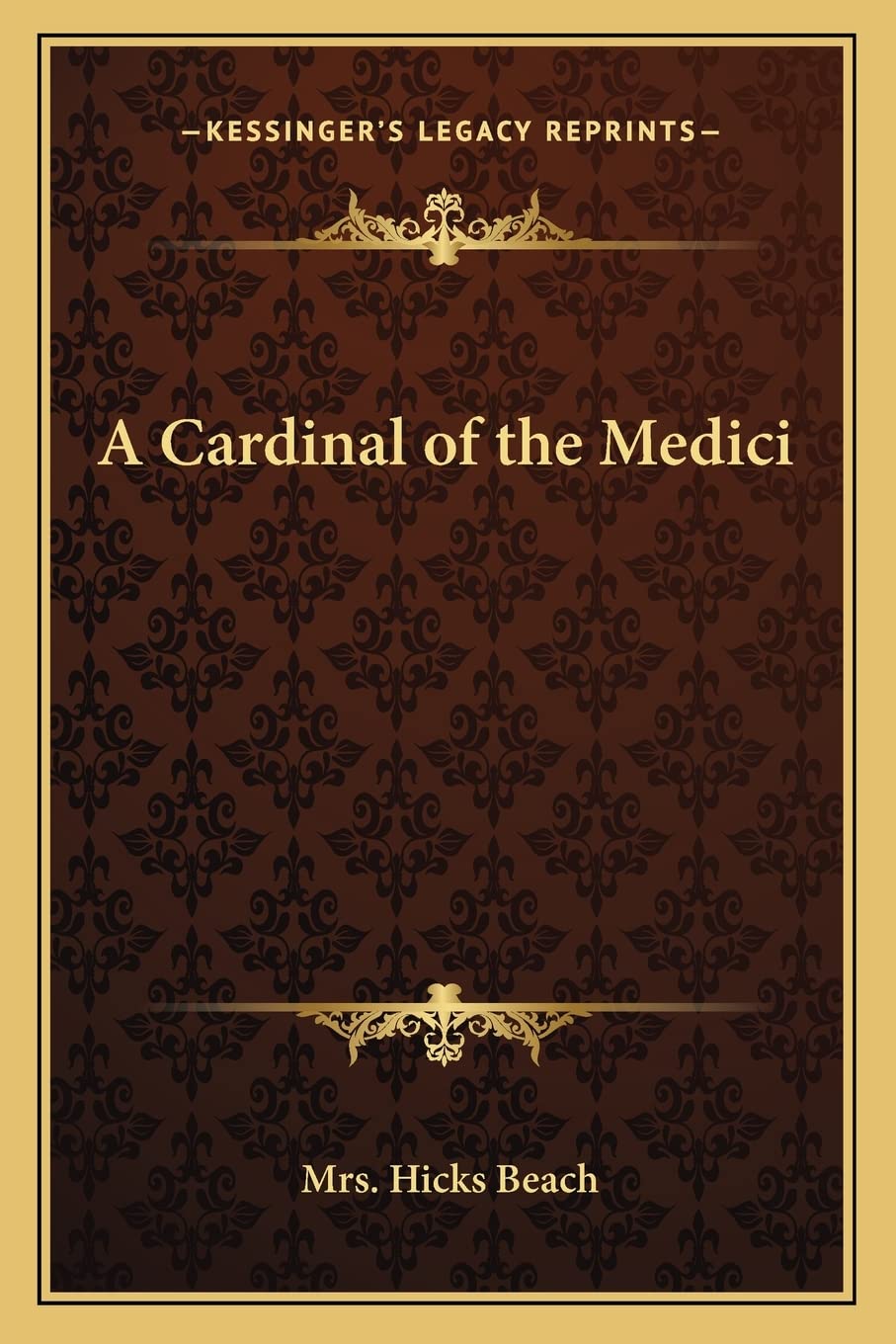 A Cardinal of the Medici Contemporary literature