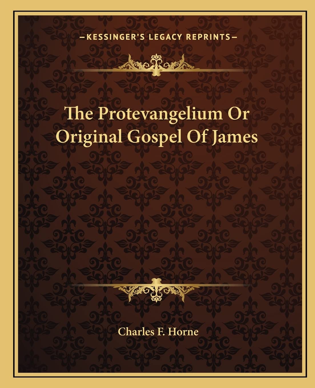 The Protevangelium Or Original Gospel Of James Contemporary literature