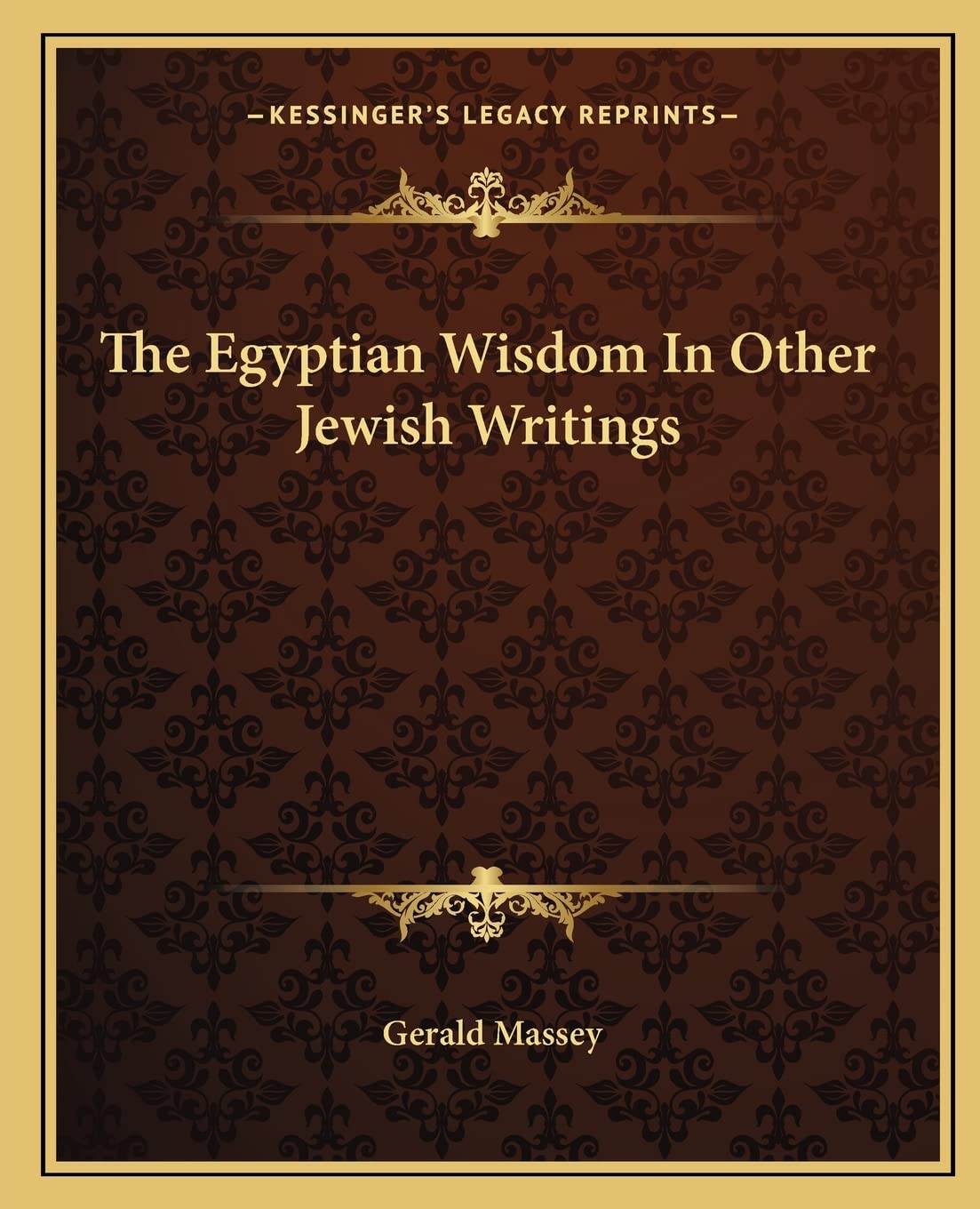 The Egyptian Wisdom In Other Jewish Writings Contemporary literature