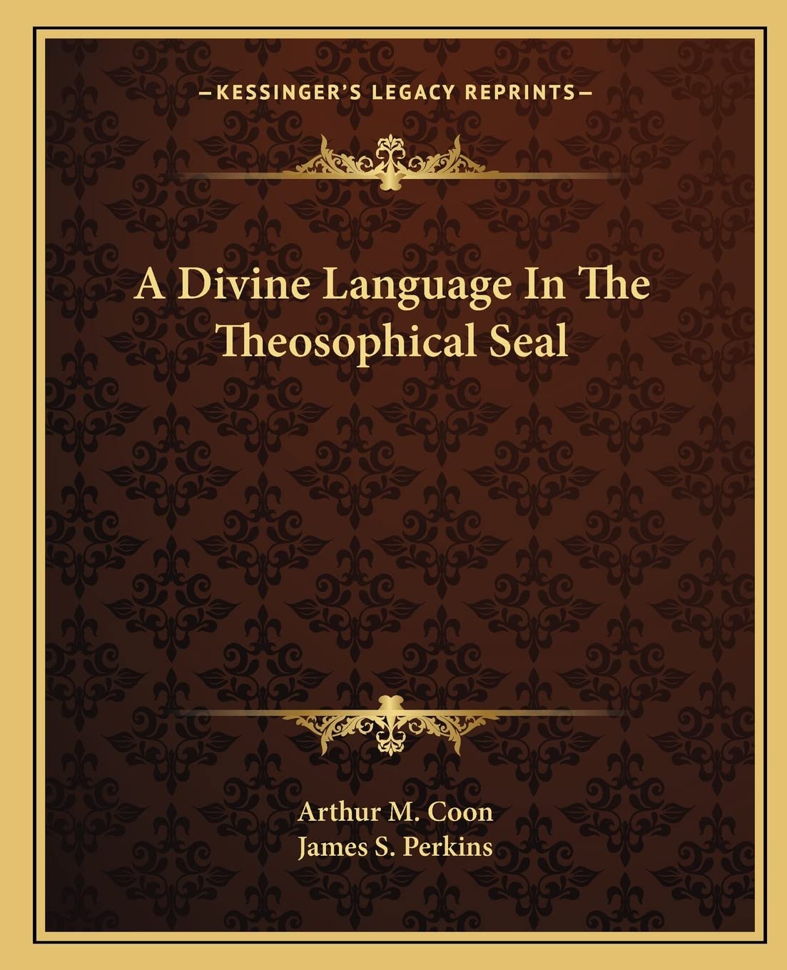 Product Image: A Divine Language In The Theosophical Seal