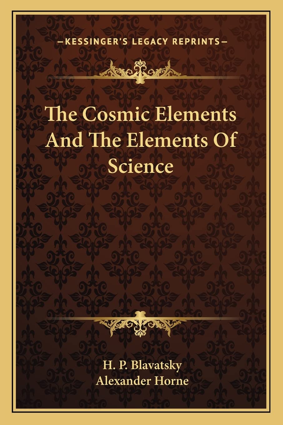 The Cosmic Elements and the Elements of Science Contemporary literature
