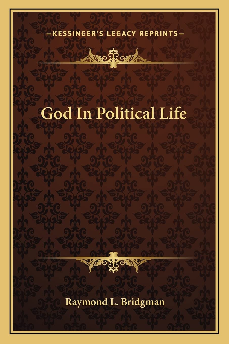 God In Political Life Philosophy