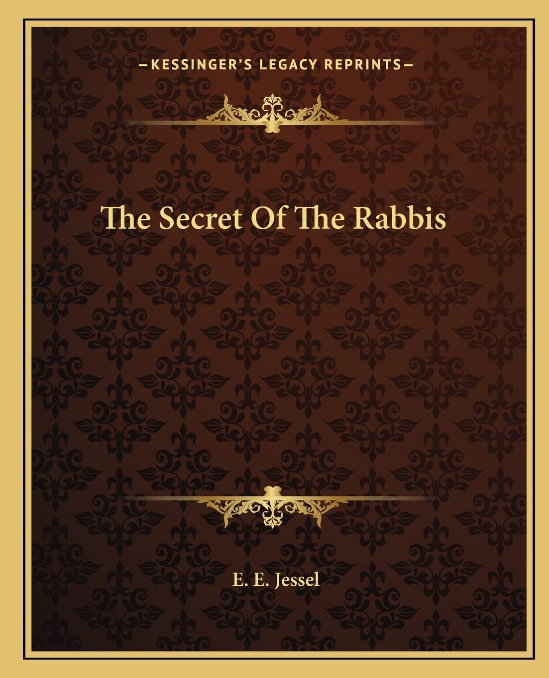 The Secret Of The Rabbis Contemporary literature