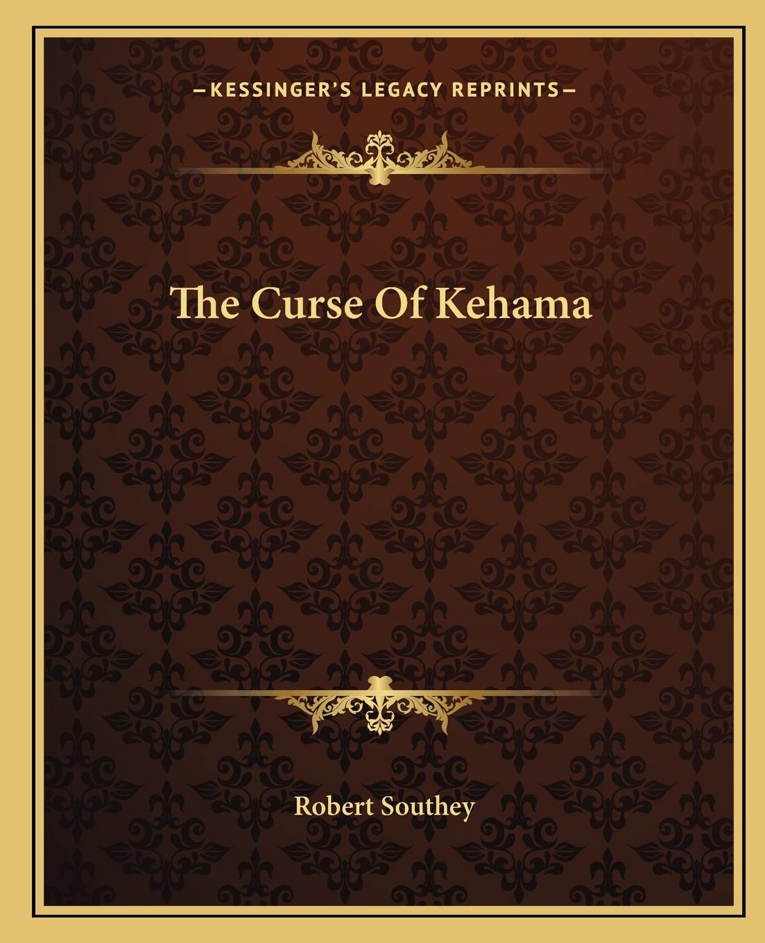 The Curse Of Kehama Poetry