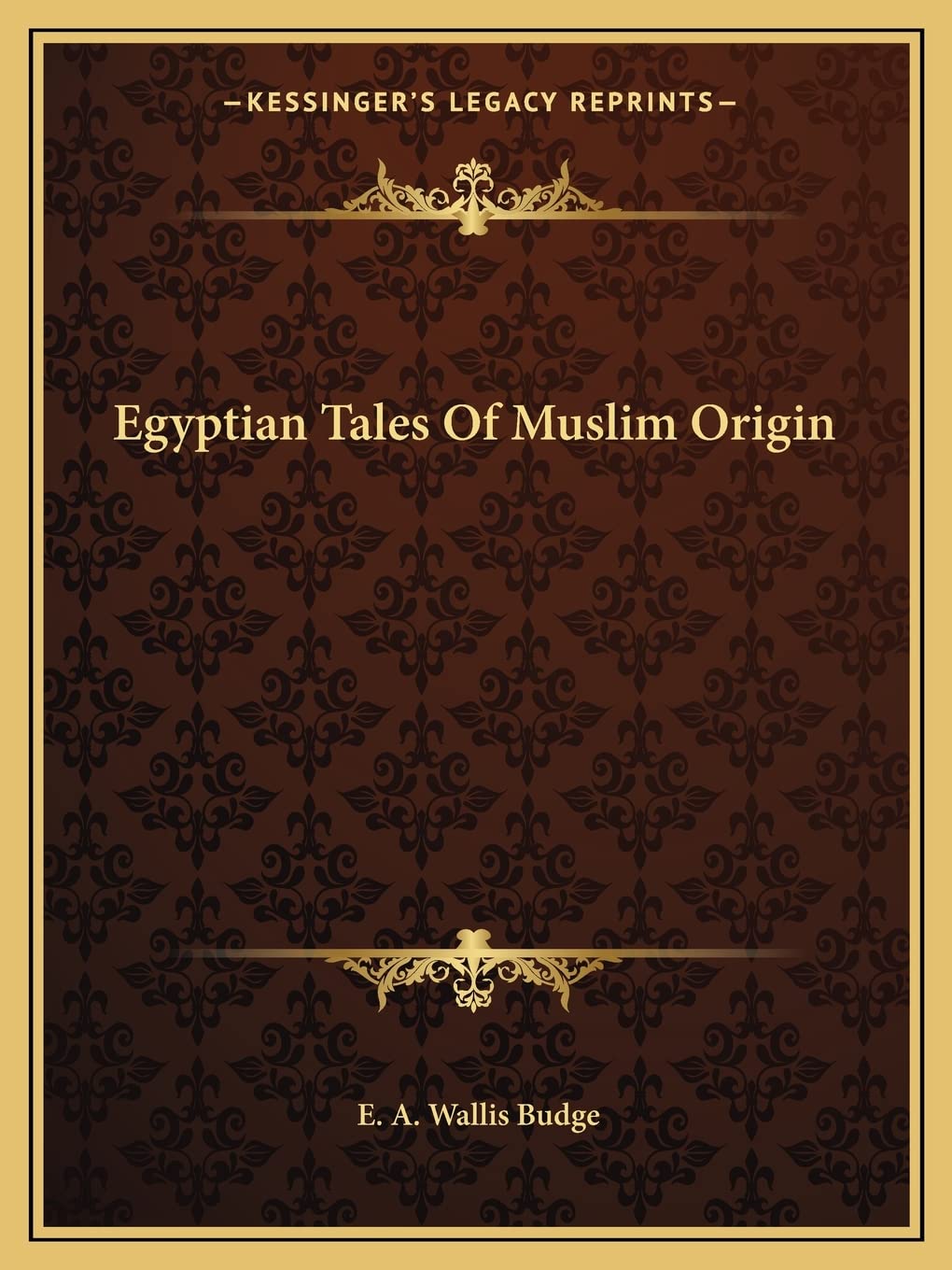 Egyptian Tales Of Muslim Origin International