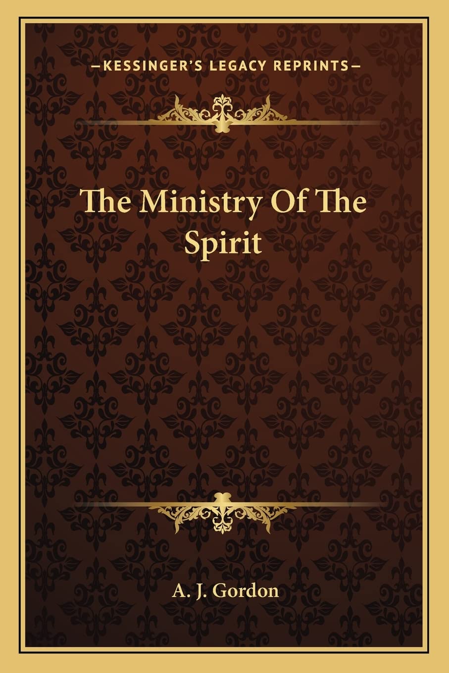The Ministry Of The Spirit book