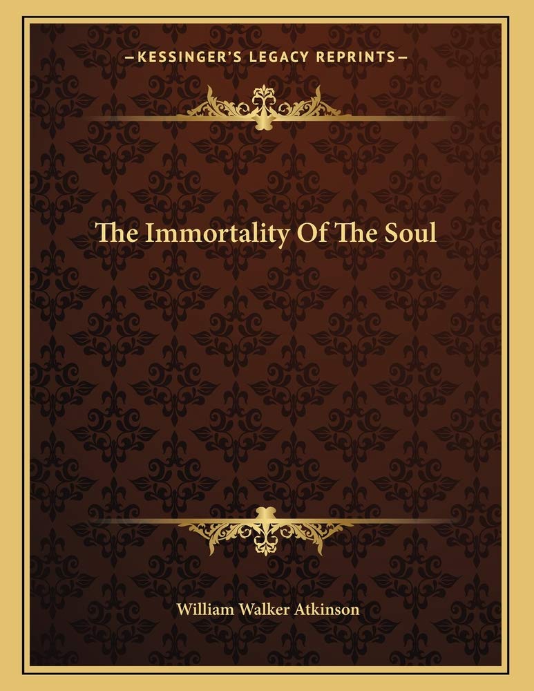 The Immortality Of The Soul Contemporary literature