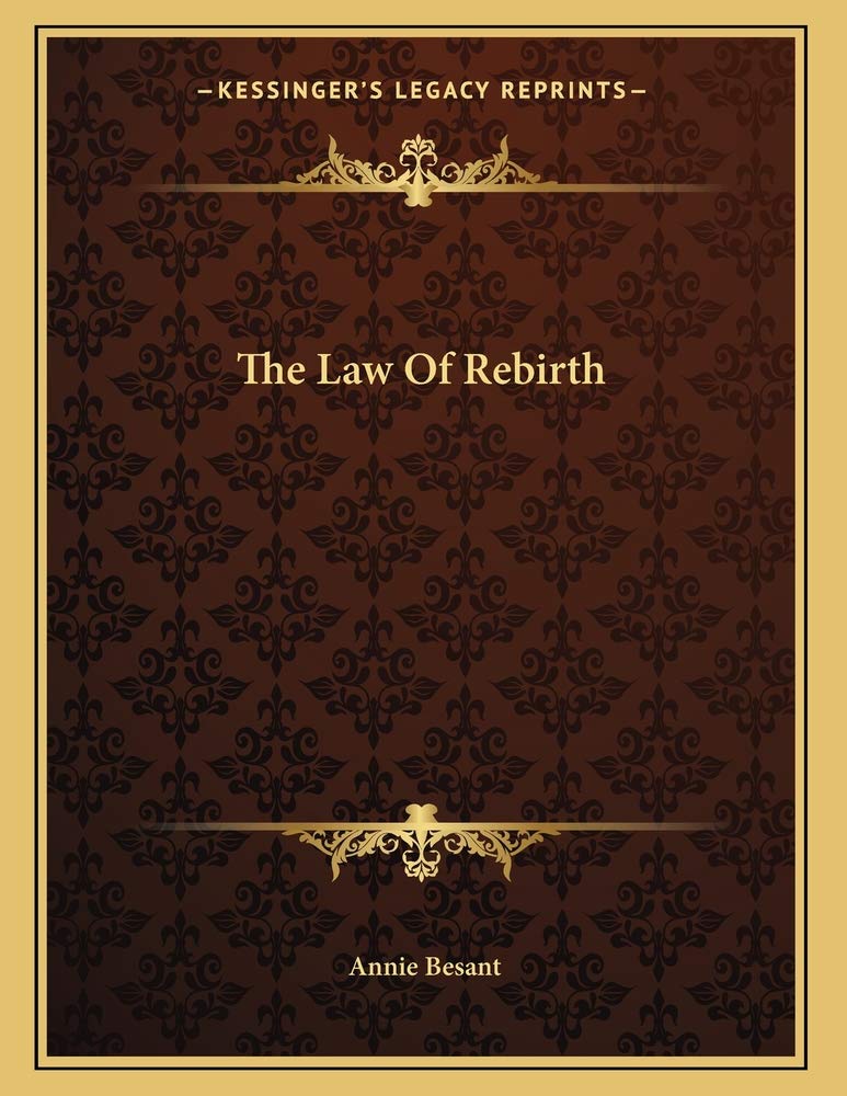 The Law Of Rebirth Contemporary literature
