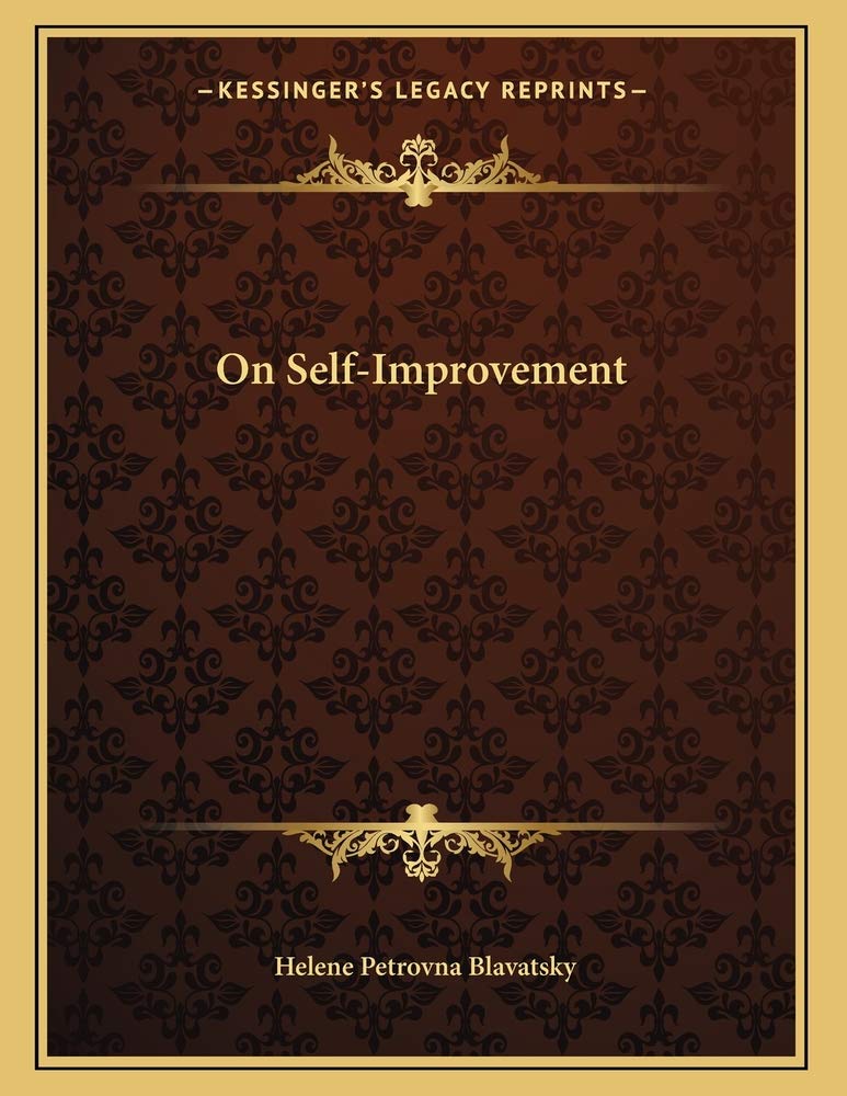 Product Image: On Self-Improvement