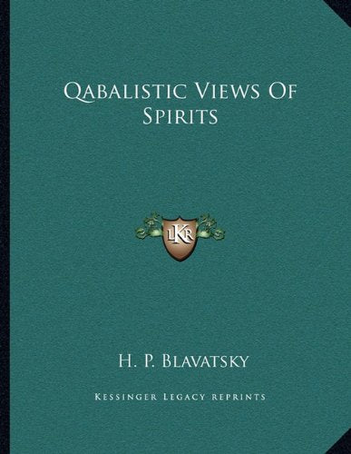 Qabalistic Views of Spirits Contemporary literature