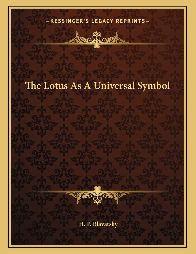 The Lotus As A Universal Symbol Contemporary literature