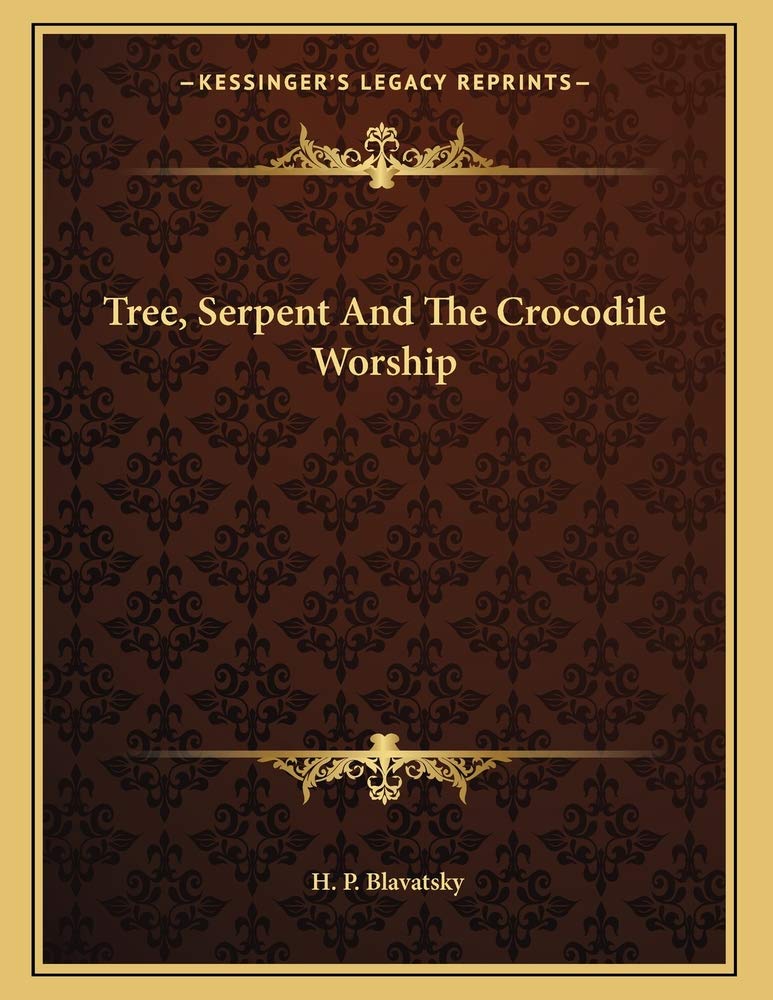Tree, Serpent and the Crocodile Worship Contemporary literature