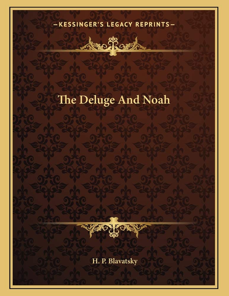 The Deluge And Noah Contemporary literature
