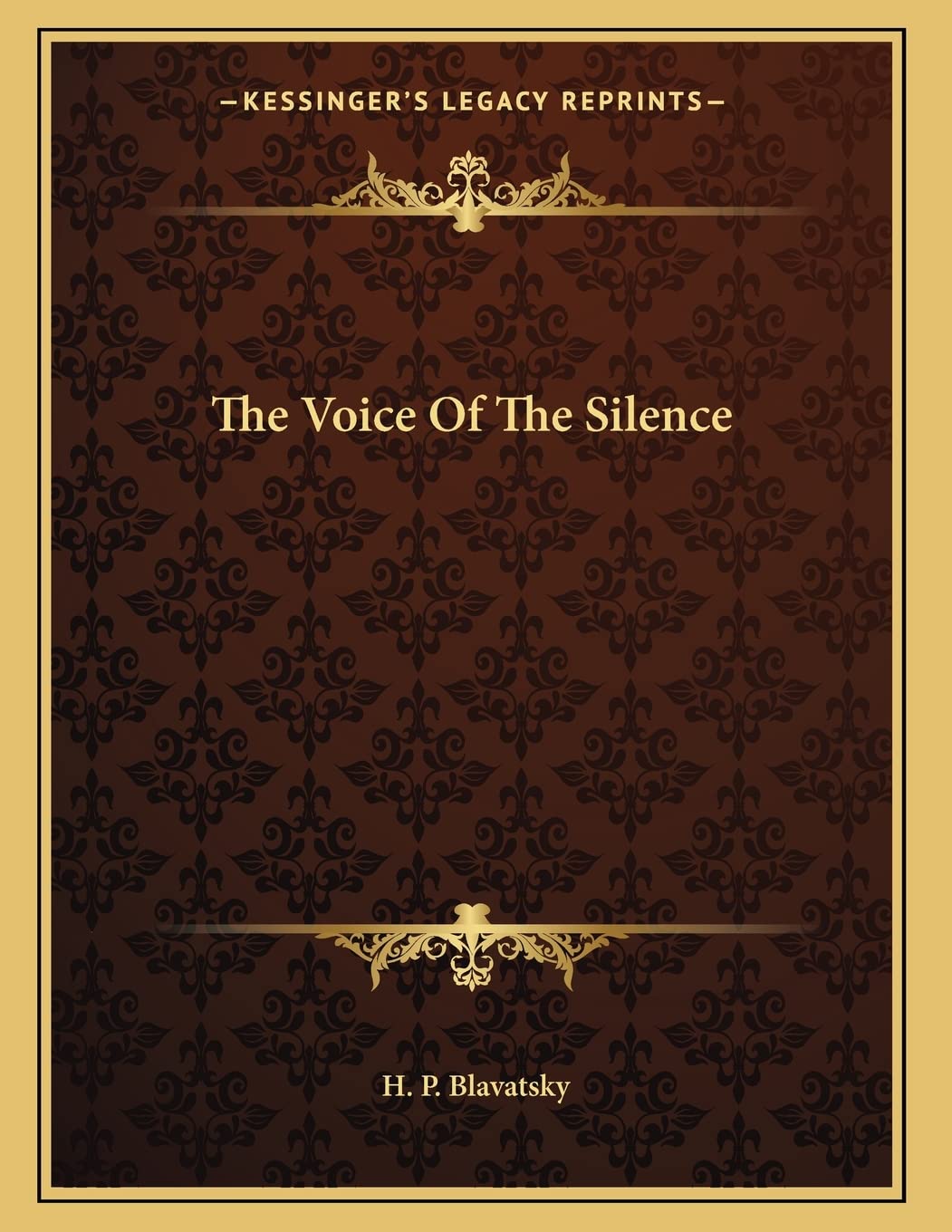 The Voice Of The Silence Philosophy