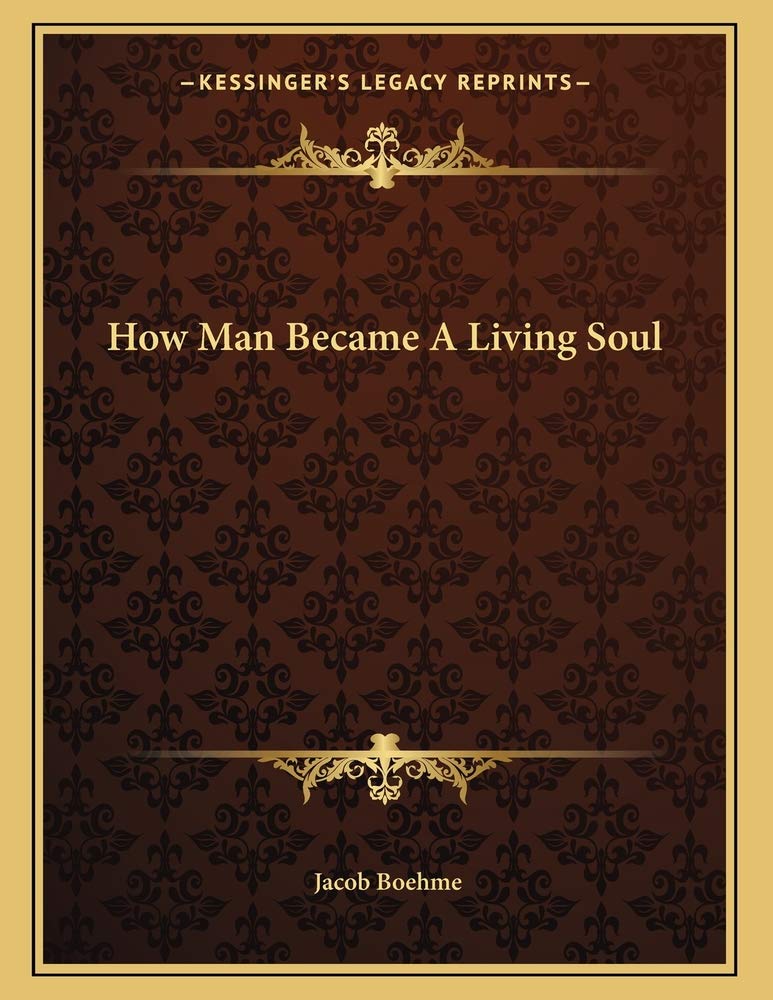 How Man Became a Living Soul Contemporary literature
