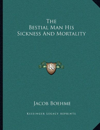 The Bestial Man His Sickness And Mortality Contemporary literature