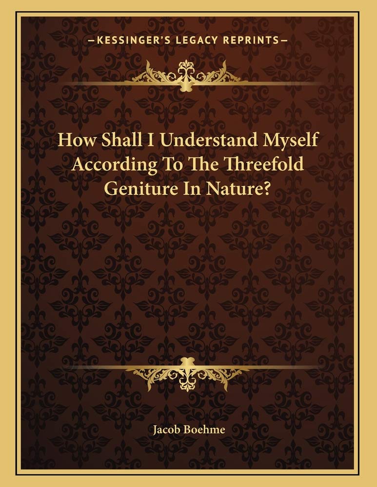 How Shall I Understand Myself According to the Threefold Gen Contemporary literature