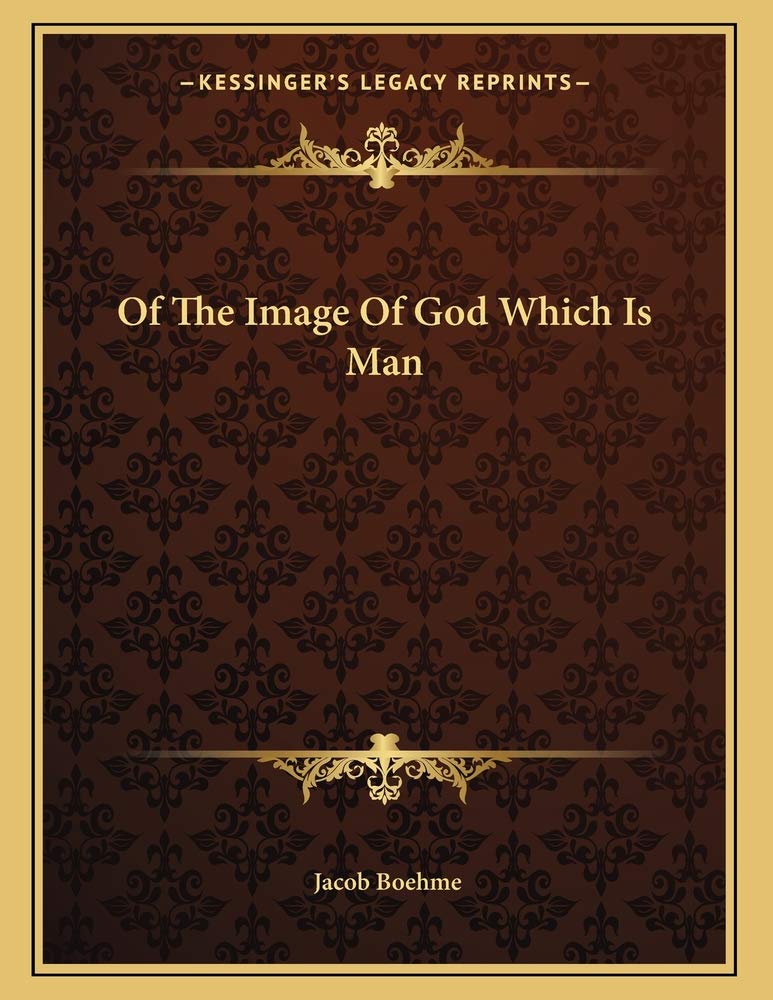 Of The Image Of God Which Is Man Contemporary literature