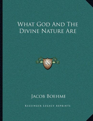 What God And The Divine Nature Are Contemporary literature