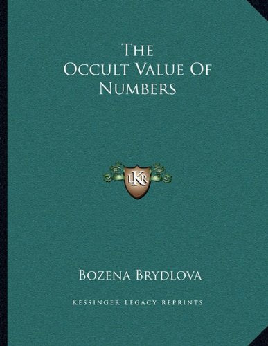 Occult Value of Numbers book