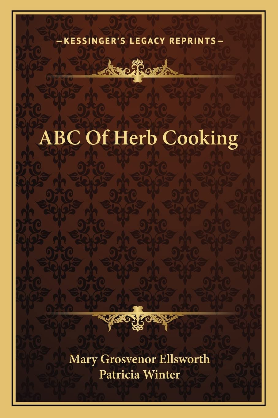 ABC Of Herb Cooking Contemporary literature