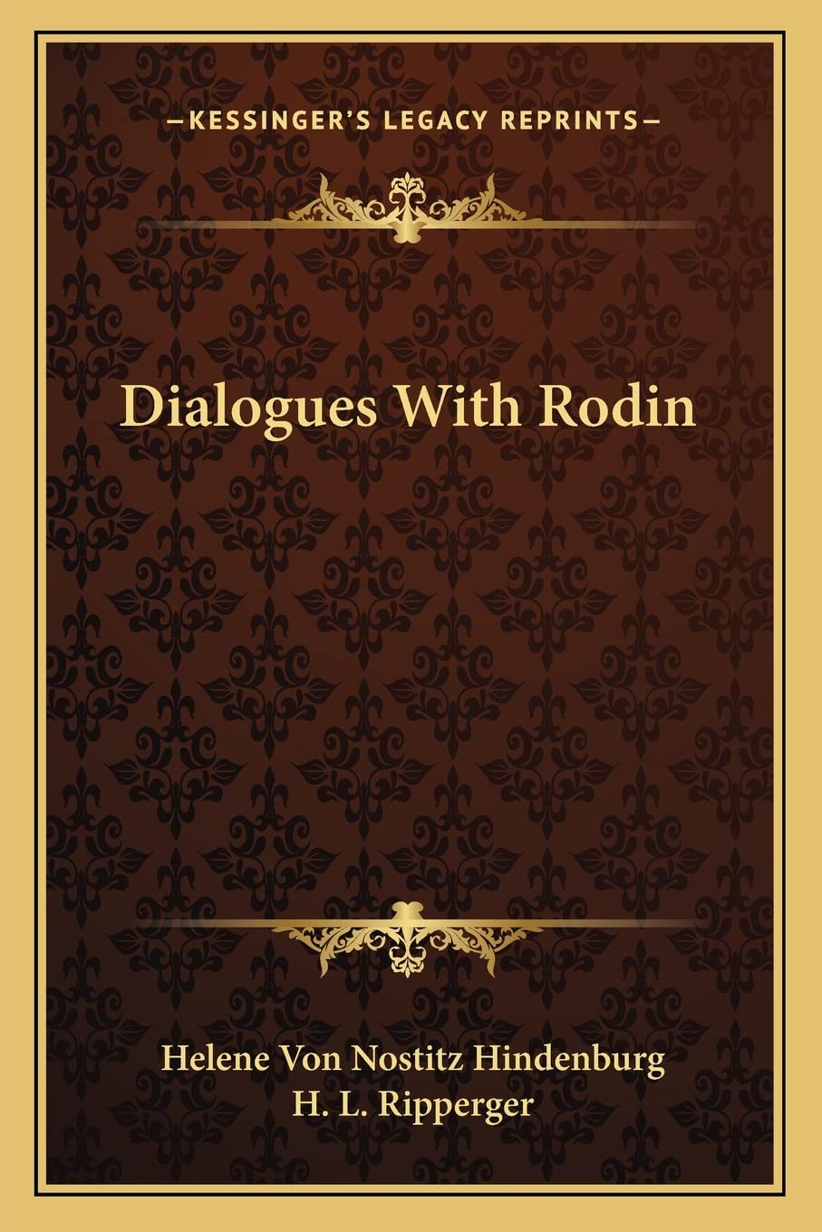Dialogues With Rodin book