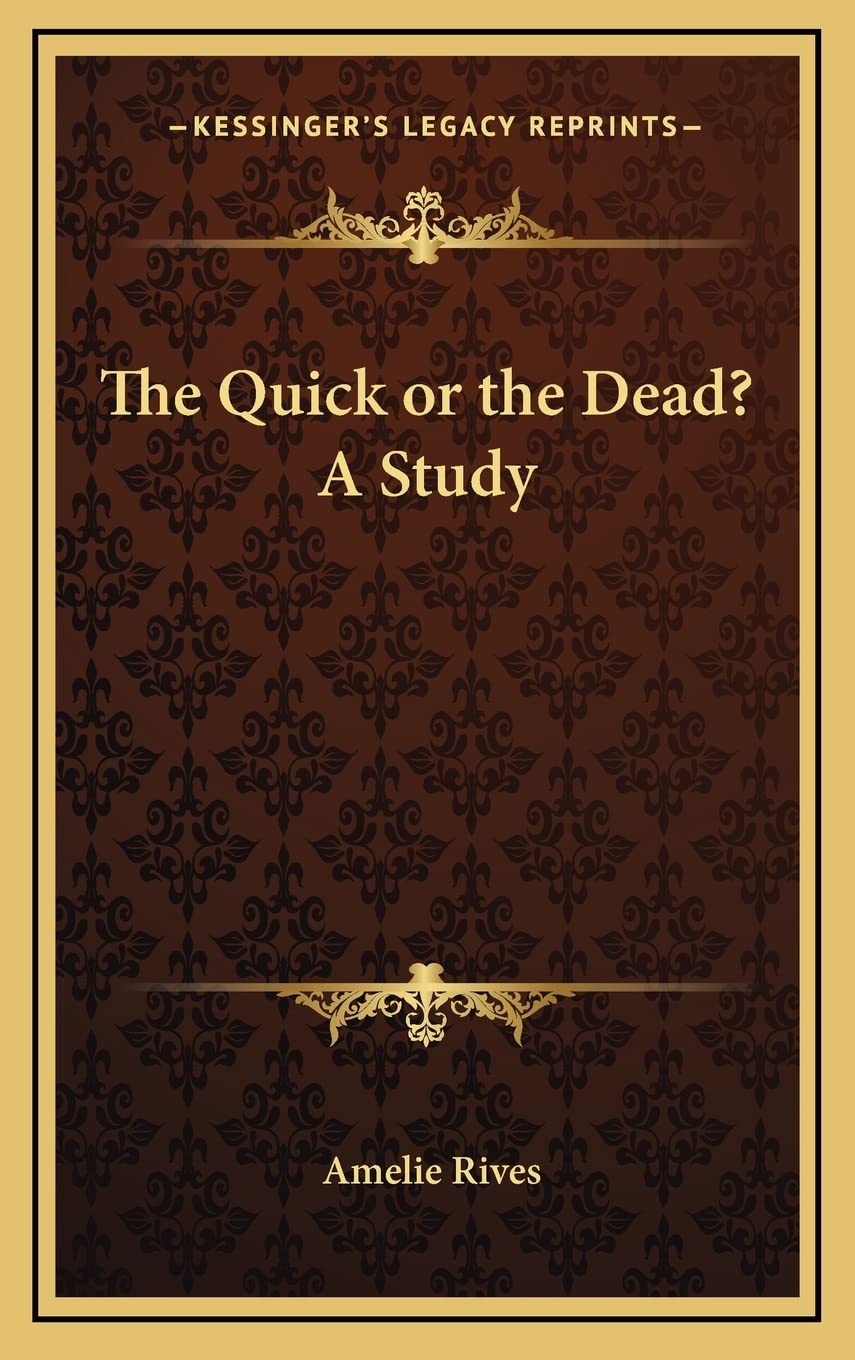 Product Image: The Quick or the Dead? A Study