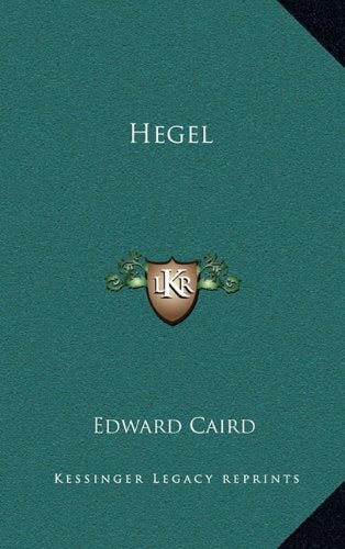 Hegel Contemporary literature