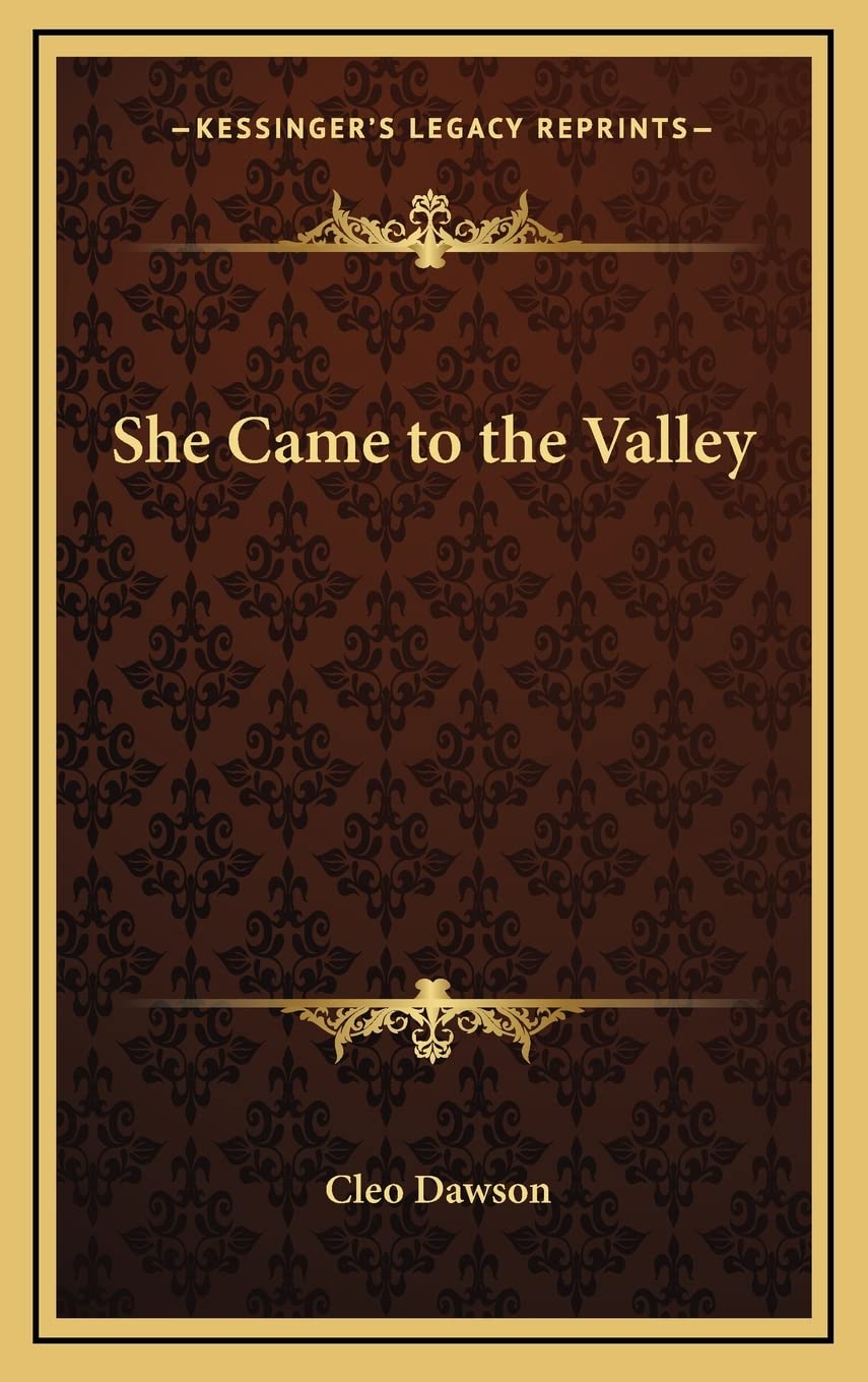 She Came to the Valley Contemporary literature