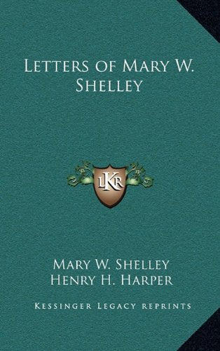 Letters of Mary W. Shelley Contemporary literature
