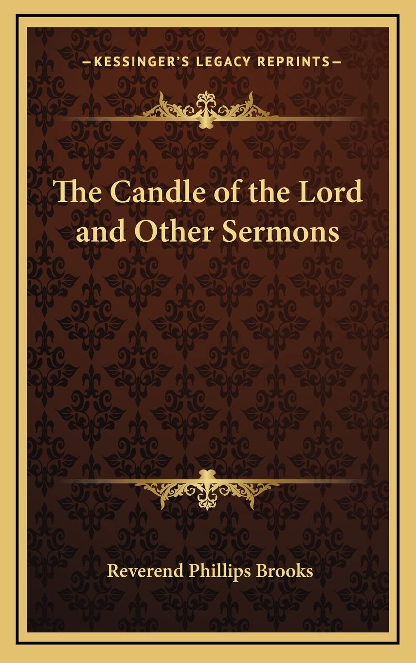 The Candle of the Lord and Other Sermons Contemporary literature
