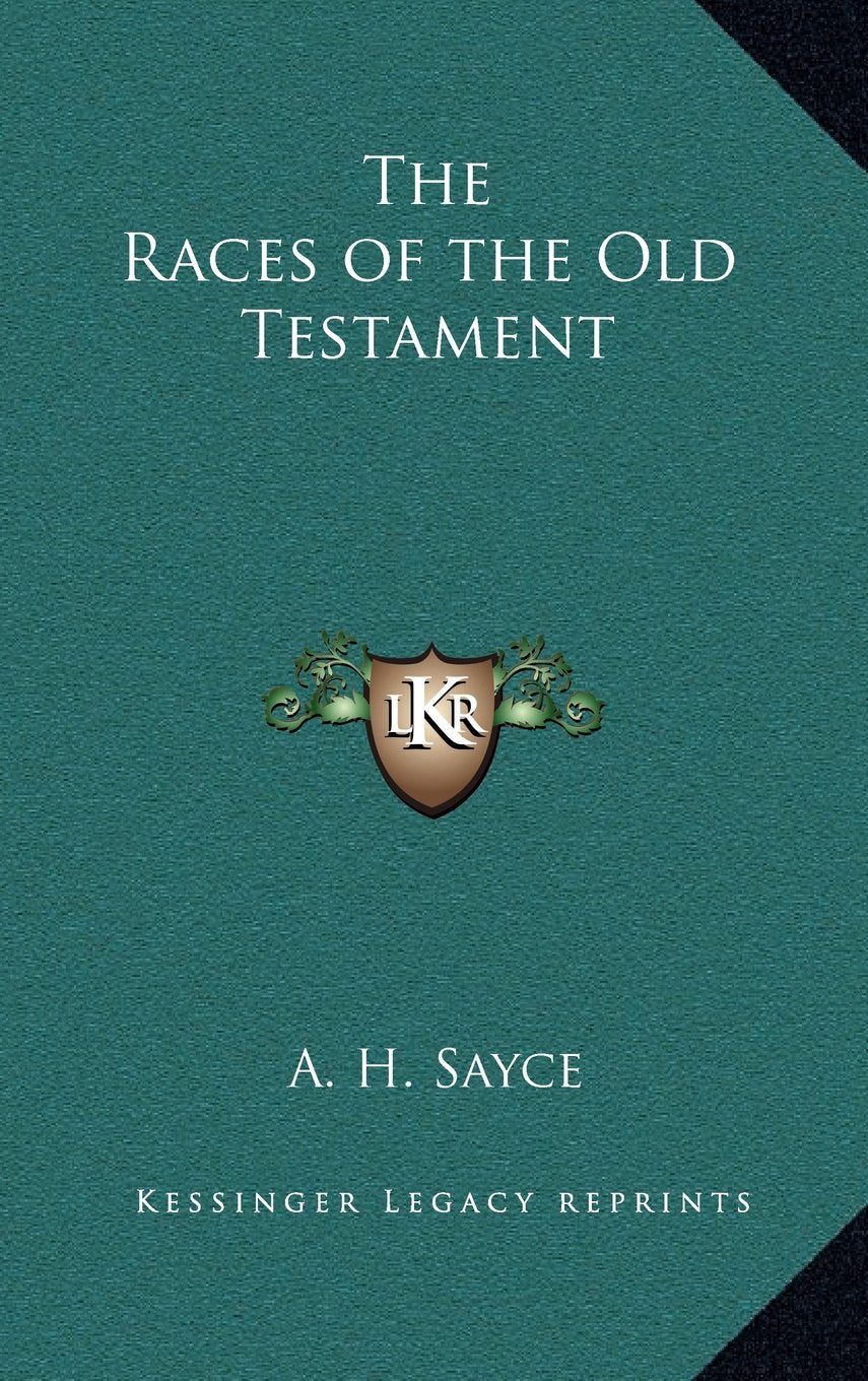 The Races of the Old Testament Contemporary literature