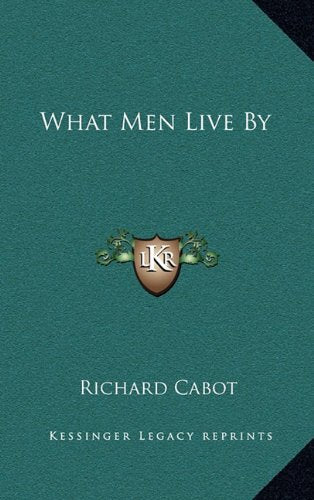 Product Image: What Men Live By