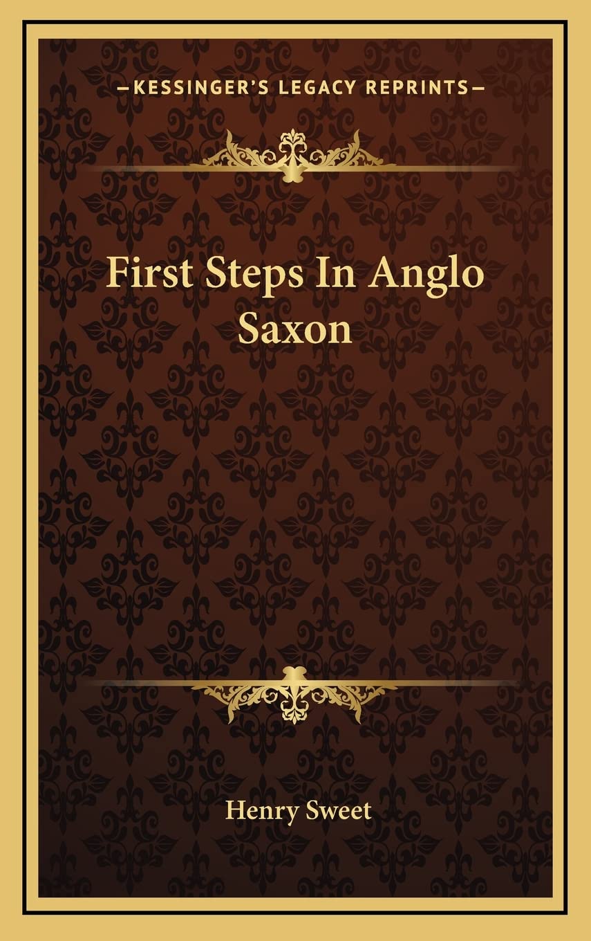 Product Image: First Steps In Anglo Saxon