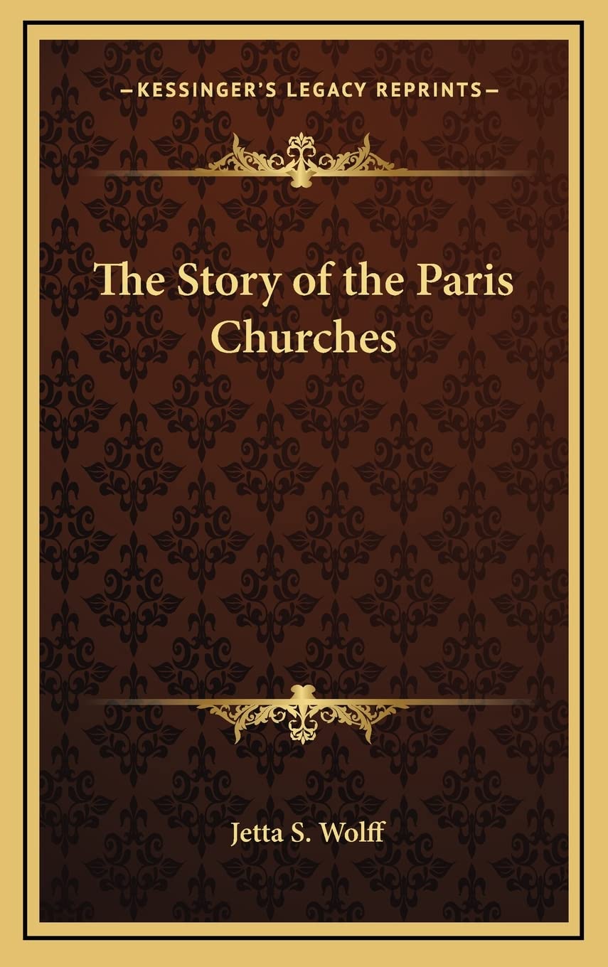 The Story of the Paris Churches Contemporary literature