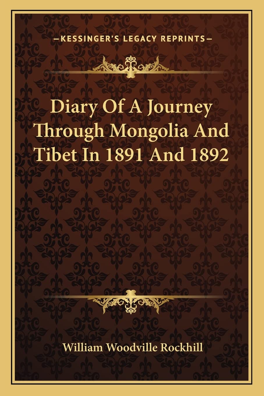Diary Of A Journey Through Mongolia And Tibet In 1891 And 1892 Contemporary literature