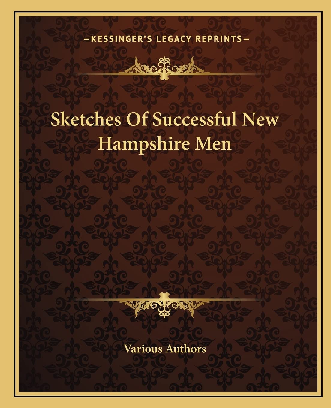 Sketches Of Successful New Hampshire Men Social Sciences